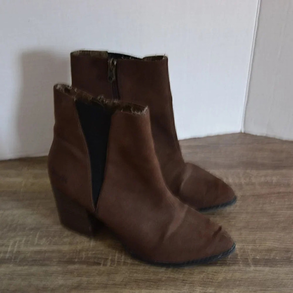 BLOWFISH Brown  Heeled Boots - Picture 2 of 8